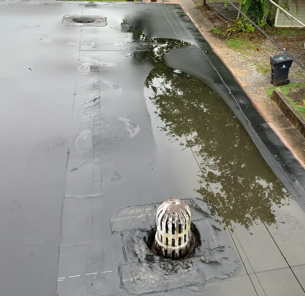 Ponding Water Roof Repair in Hollywood, FL